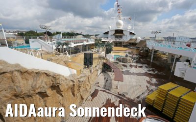AIDAaura Sonnendeck