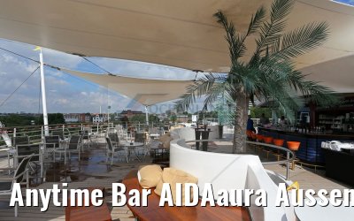 Anytime Bar AIDAaura Aussenbereich