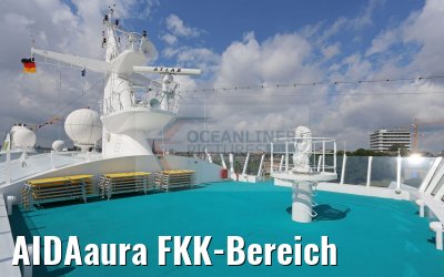 AIDAaura FKK-Bereich