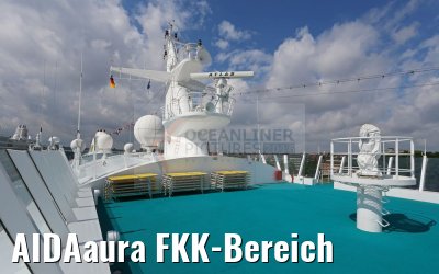 AIDAaura FKK-Bereich