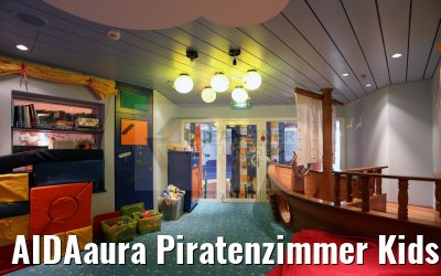 AIDAaura Piratenzimmer Kids Club