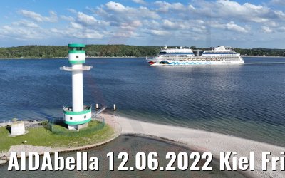 AIDAbella 12.06.2022 Kiel Friedrichsort