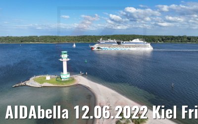 AIDAbella 12.06.2022 Kiel Friedrichsort