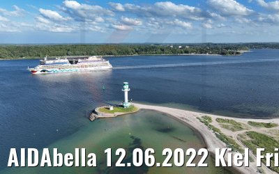 AIDAbella 12.06.2022 Kiel Friedrichsort
