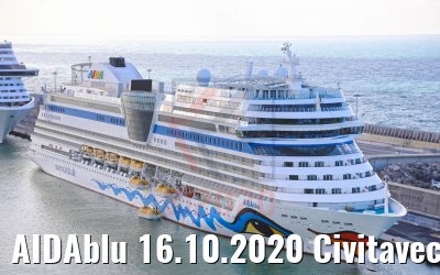 AIDAblu 16.10.2020 Civitavecchia