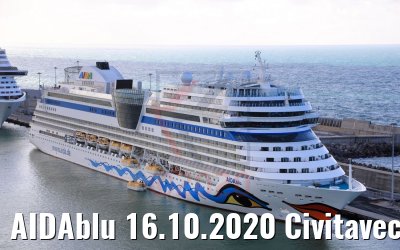AIDAblu 16.10.2020 Civitavecchia