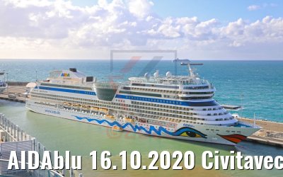 AIDAblu 16.10.2020 Civitavecchia