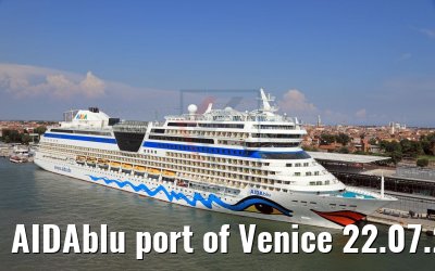 AIDAblu port of Venice 22.07.2018