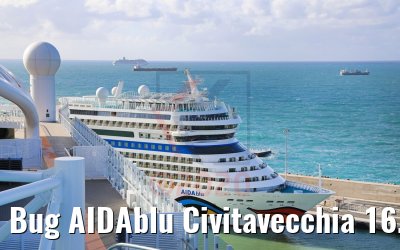 Bug AIDAblu Civitavecchia 16.10.2020