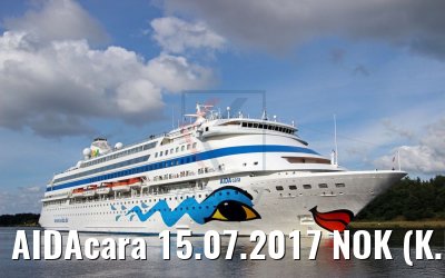 AIDAcara 15.07.2017 NOK (K.Kaulfuss)