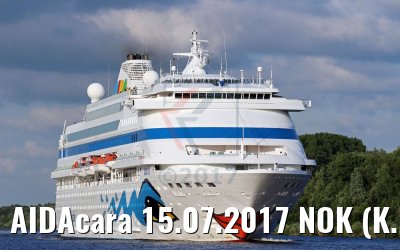 AIDAcara 15.07.2017 NOK (K.Kaulfuss)