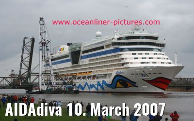 AIDAdiva 10. March 2007