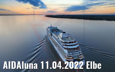 AIDAluna 11.04.2022 Elbe