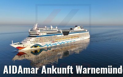 AIDAmar Ankunft Warnemünde 18.04.2022