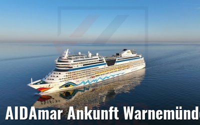 AIDAmar Ankunft Warnemünde 18.04.2022