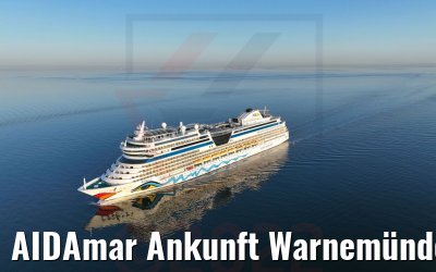 AIDAmar Ankunft Warnemünde 18.04.2022
