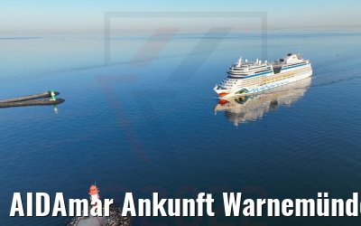 AIDAmar Ankunft Warnemünde 18.04.2022