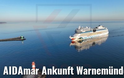 AIDAmar Ankunft Warnemünde 18.04.2022