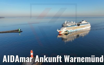 AIDAmar Ankunft Warnemünde 18.04.2022