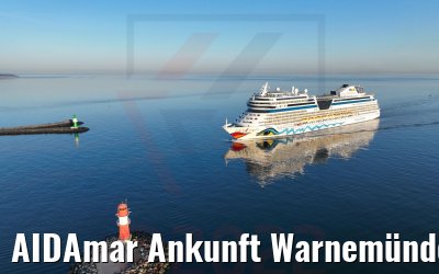 AIDAmar Ankunft Warnemünde 18.04.2022