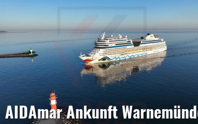 AIDAmar Ankunft Warnemünde 18.04.2022