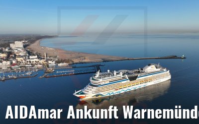 AIDAmar Ankunft Warnemünde 18.04.2022