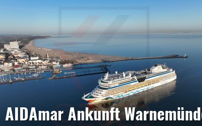 AIDAmar Ankunft Warnemünde 18.04.2022