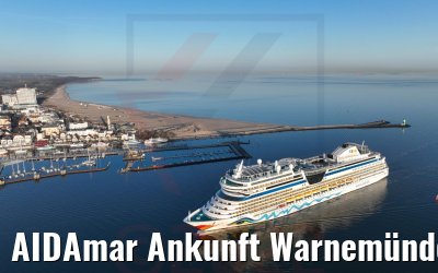 AIDAmar Ankunft Warnemünde 18.04.2022