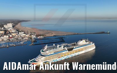 AIDAmar Ankunft Warnemünde 18.04.2022