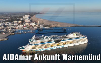 AIDAmar Ankunft Warnemünde 18.04.2022