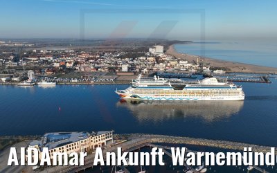AIDAmar Ankunft Warnemünde 18.04.2022