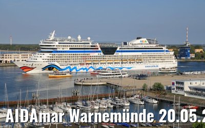 AIDAmar Warnemünde 20.05.2017