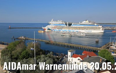 AIDAmar Warnemünde 20.05.2017