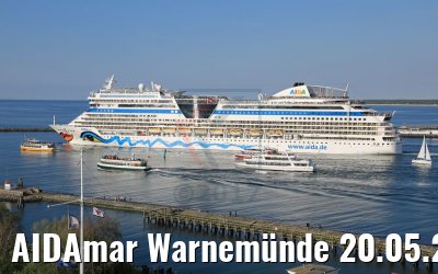 AIDAmar Warnemünde 20.05.2017
