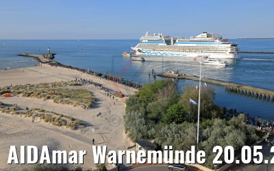 AIDAmar Warnemünde 20.05.2017
