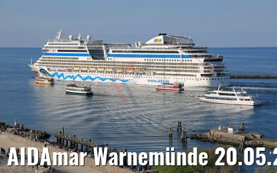 AIDAmar Warnemünde 20.05.2017