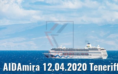AIDAmira 12.04.2020 Teneriffa M.Kokartis