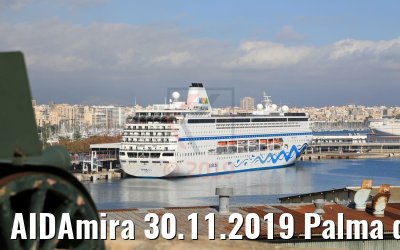 AIDAmira 30.11.2019 Palma de Mallorca