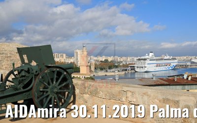 AIDAmira 30.11.2019 Palma de Mallorca