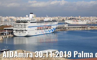 AIDAmira 30.11.2019 Palma de Mallorca