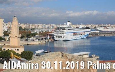 AIDAmira 30.11.2019 Palma de Mallorca
