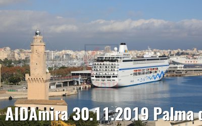 AIDAmira 30.11.2019 Palma de Mallorca