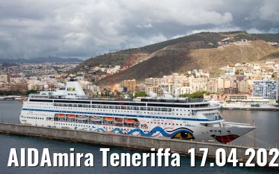 AIDAmira Teneriffa 17.04.2020 M.Kokartis