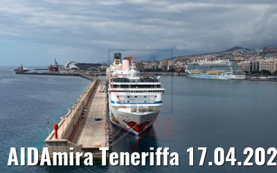 AIDAmira Teneriffa 17.04.2020 M.Kokartis