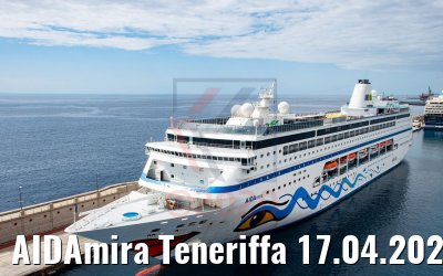 AIDAmira Teneriffa 17.04.2020 M.Kokartis