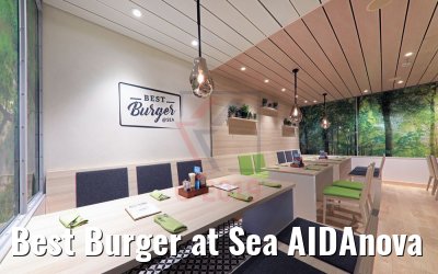Best Burger at Sea AIDAnova