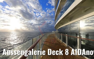 Aussengalerie Deck 8 AIDAnova