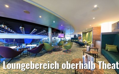 Loungebereich oberhalb Theatrium AIDAnova