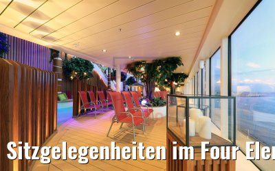 Sitzgelegenheiten im Four Elements AIDAnova