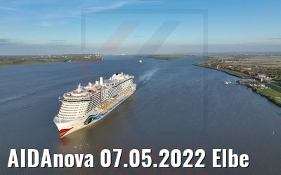 AIDAnova 07.05.2022 Elbe